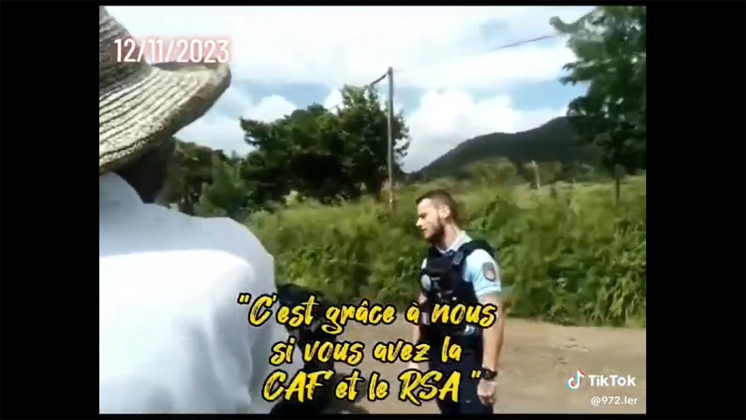 « C'est grâce à nous que vous avez le RSA ! » : le colonialisme décomplexé d'un gendarme en Martinique