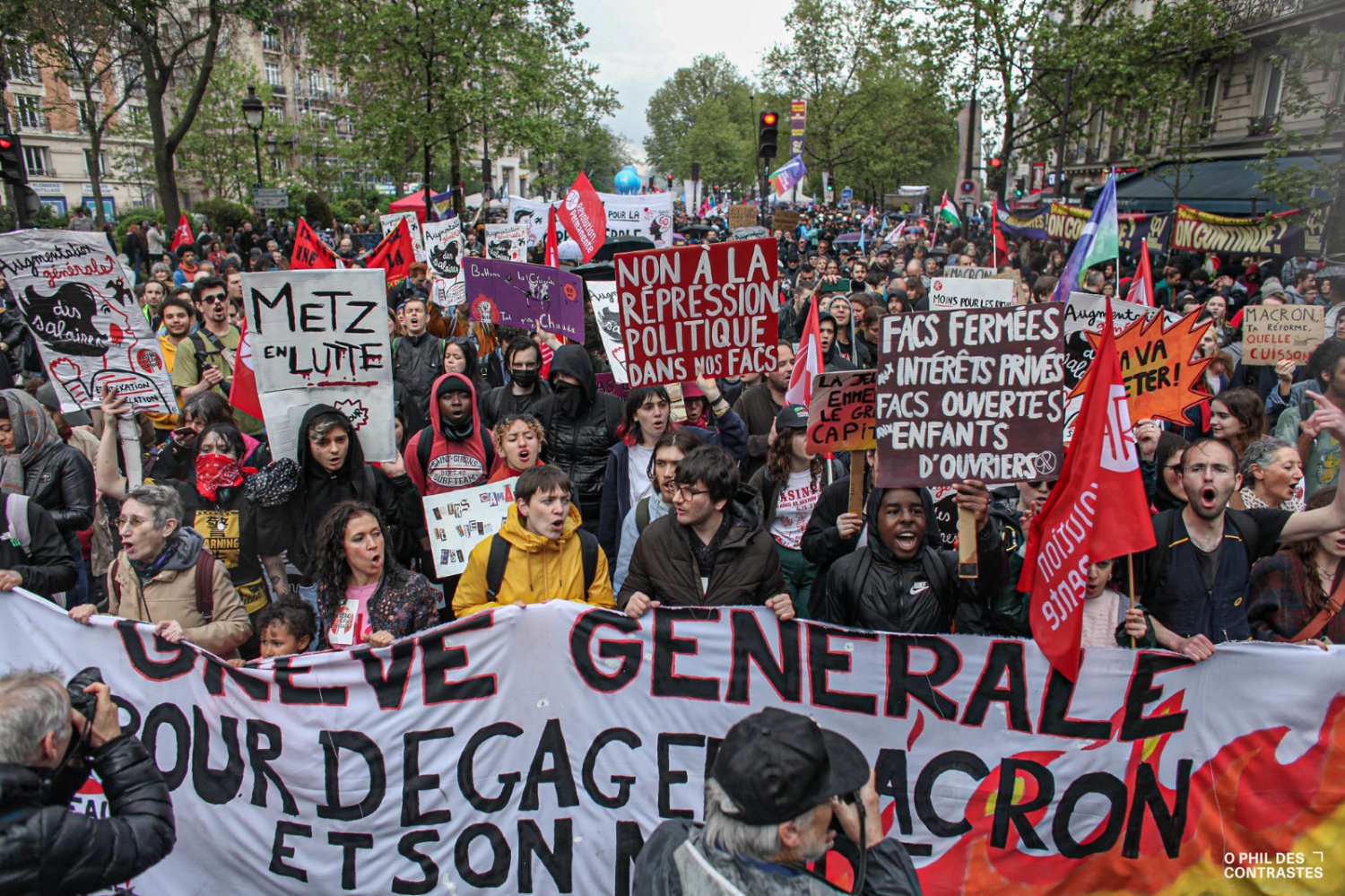 Pour un 1er mai contre leurs guerres et l'austérité : rejoins les cortèges de Révolution Permanente !