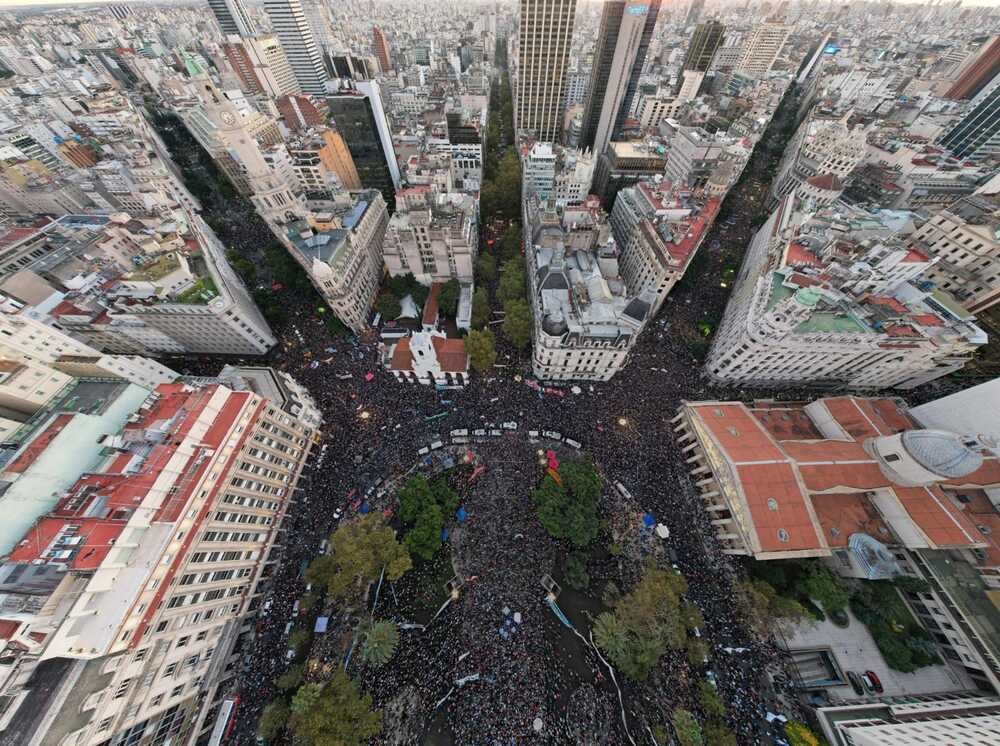 Argentine. 1 million de personnes dans les rues pour défendre l'université publique contre Milei