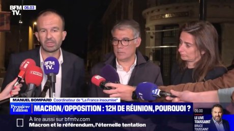 Convocation des partis par Macron : LFI caution de gauche de l'opération