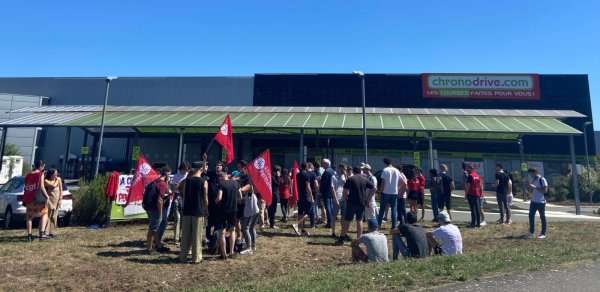 Deuxième jour de grève à Chronodrive : la mobilisation s'étend et appelle à la lutte unitaire pour les salaires