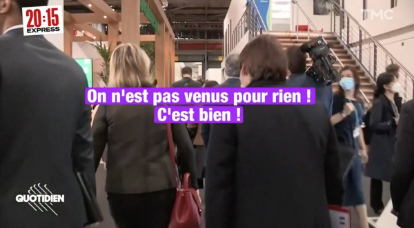 « En 15 minutes t'as fait Le Parisien et France 24 » : pour Pompili, la COP26 c'est d'abord de la com'