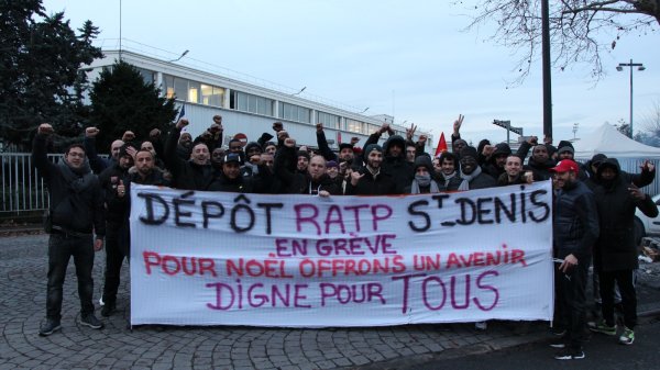 VIDEO. Deux semaines de grève à la RATP : les agents de Saint-Denis déterminés face à la répression