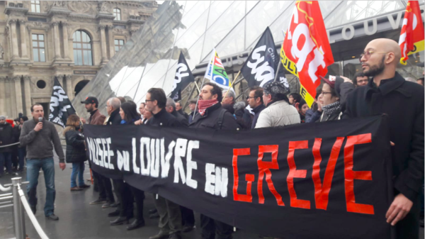 Le Louvre bloqué, la culture mobilisée !