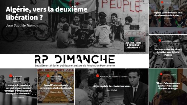 RP Dimanche #13 | Algérie. "Le seul héros, le peuple"