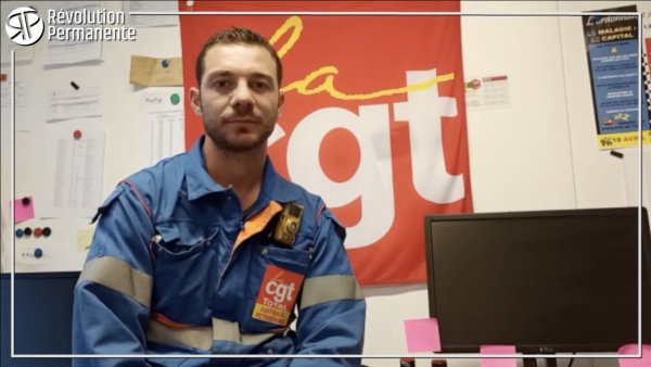Vidéo. Interview d'Adrien Cornet, délégué CGT à la raffinerie de Grandpuits menacée de fermeture