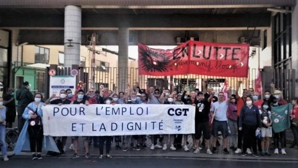 Au dépôt RATP Belliard : "S'unir pour stopper ce gouvernement assassin"