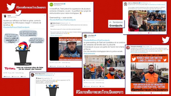 Mélenchon, Greenpeace, Besancenot... : les soutiens des Grandpuits brisent le silence médiatique sur Twitter !