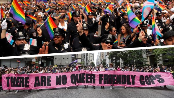 Symbolique. A New York, les organisateurs de la marche des fiertés excluent les policiers !