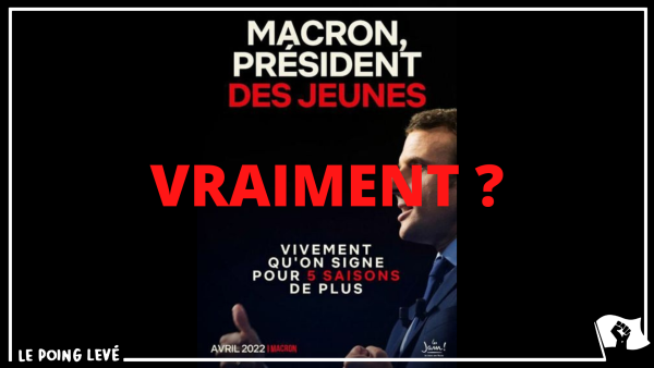 Macron, président des jeunes ? Les JAM en campagne pour masquer cinq ans de précarité et répression