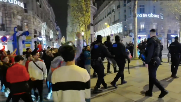 Charges, coups de pied... La police réprime les supporters après la qualification du Maroc et de la Tunisie
