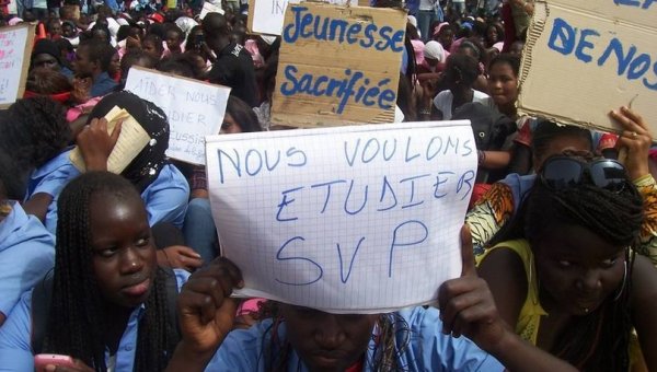 Au Sénégal, en Afrique du Sud ou en France, même combat pour un enseignement supérieur libre et gratuit ! 