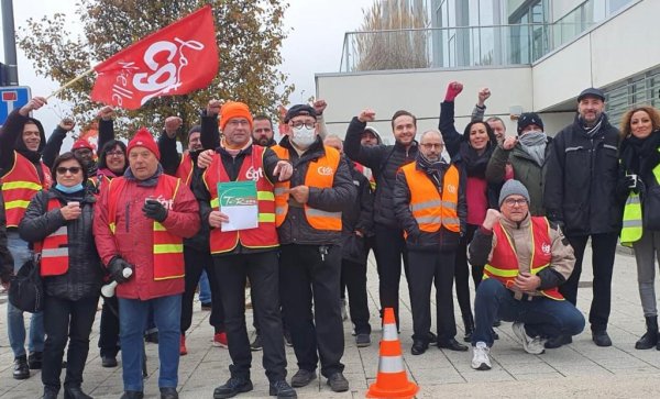 « On lutte pour l'emploi et le climat » : les travailleurs des transports de la TAMM en grève à Metz