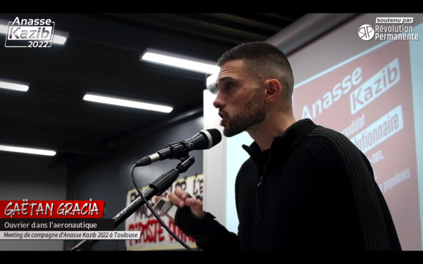 Gaëtan Gracia : « Nous voulons construire une organisation de combat, un parti pour la révolution »