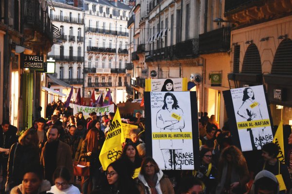Montpellier : 500 personnes dans la rue pour le 8 mars