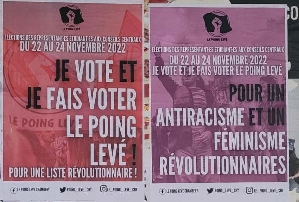 Chambéry. Le Poing Levé s'impose avec trois sièges aux élections étudiantes de l'USMB !