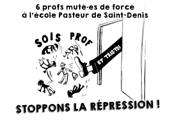 Répression politique à l'école Pasteur : soutien aux professeurs et parents d'élèves mobilisés