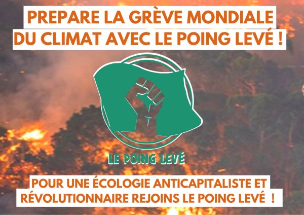 Réunion lycéenne à Paris et Toulouse : détruire le capitalisme pour sauver la planète !