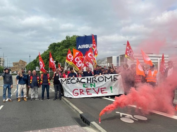 Les Mecachrome en grève rejoignent les Capgemini : unité des grèves pour nos salaires !