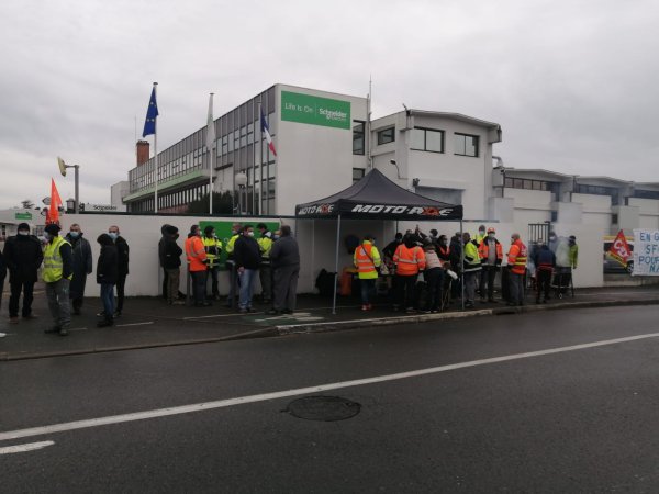 Schneider Electric : grève sur le site de Libourne