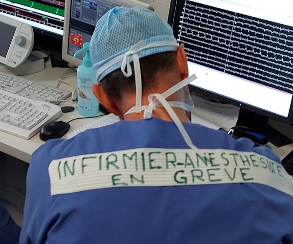 Grève des infirmiers anesthésistes : « Hier, nous étions des héros, aujourd'hui nous sommes méprisés »