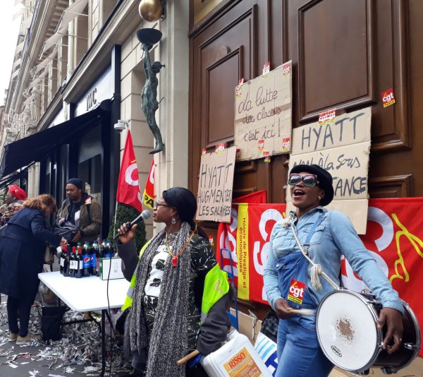 Soutien à la Grève Hyatt Vendôme : non à la sous-traitance ! 
