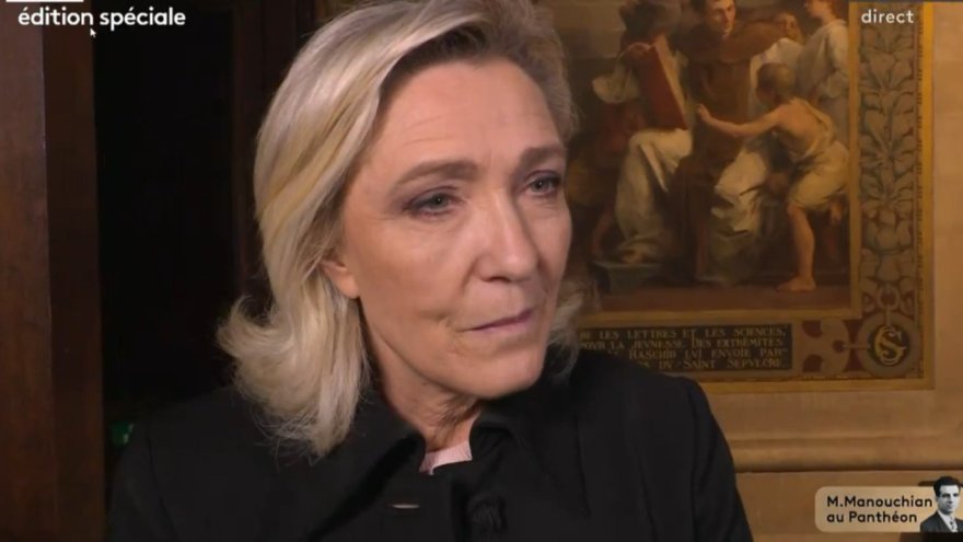 Avant de salir Manouchian, Le Pen déjeunait avec l'AfD qui appelle à la « remigration »