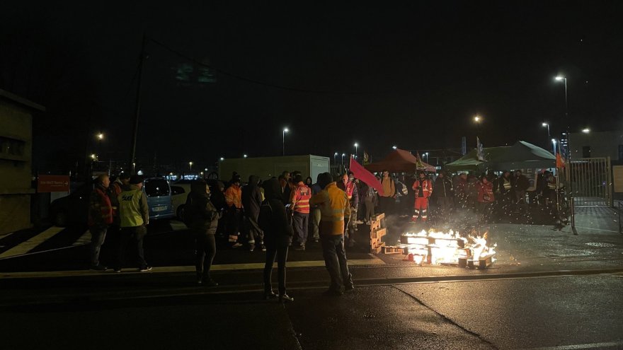 Toulouse. En grève reconductible, cheminots et énergéticiens rassemblés sur un piquet commun